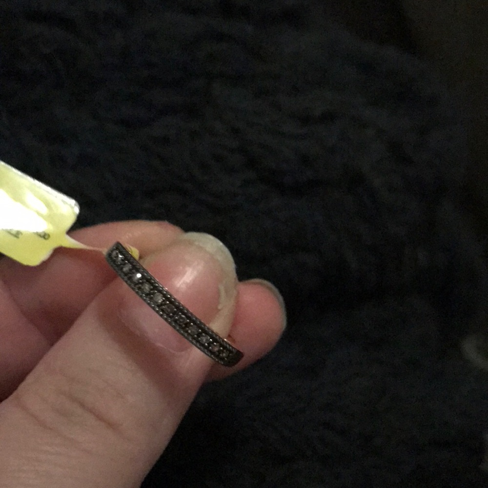 SET OF 5 GENUINE DIAMOND RINGS!! - Picture 5 of 9